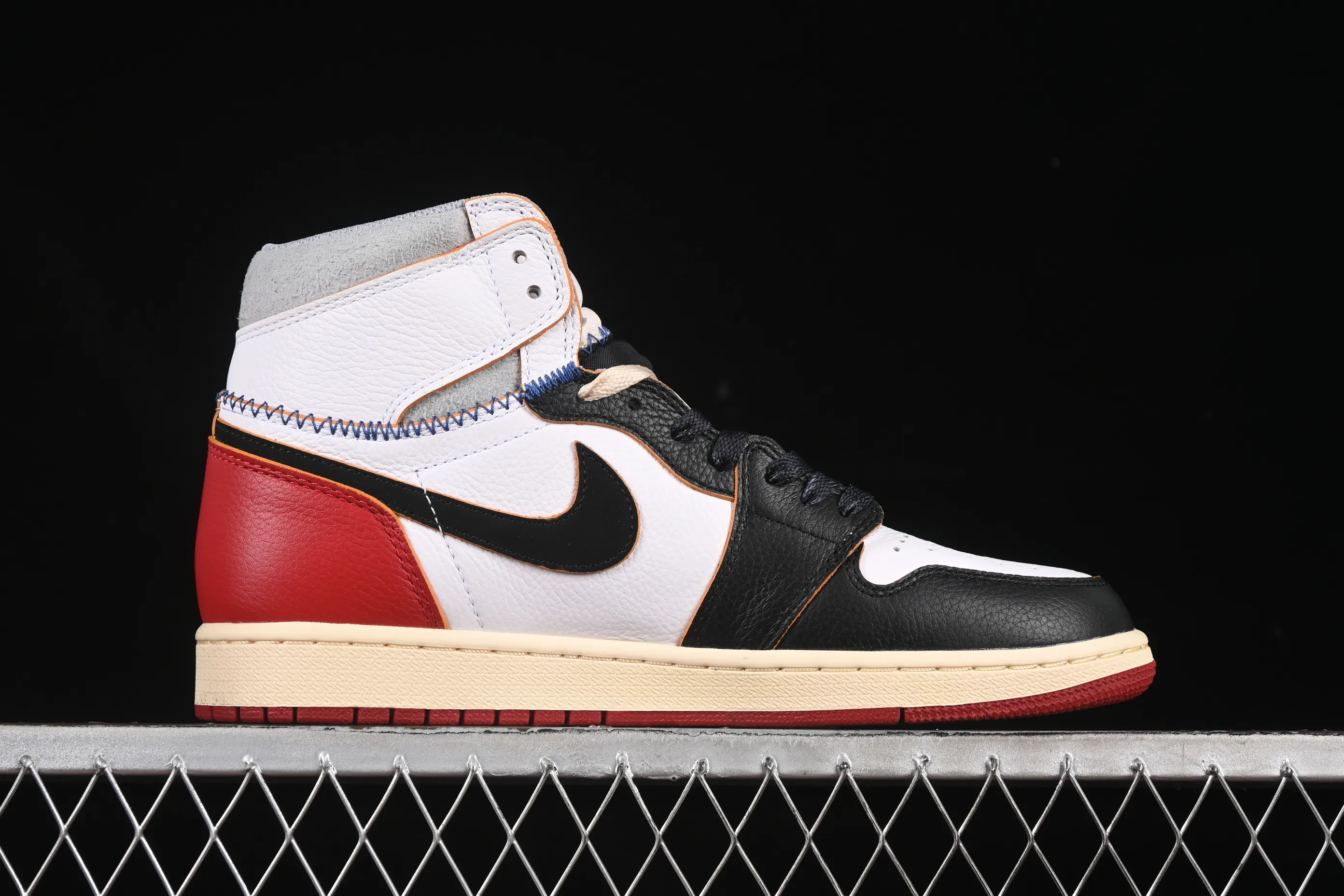 All categories Air Jordan Jordan series basketball shoes Air Jordan 1 High foreign trade version Union x Air Jordan 1 Retro High PK NRG AJ1 Joe 1 Black Friday BV1300-106